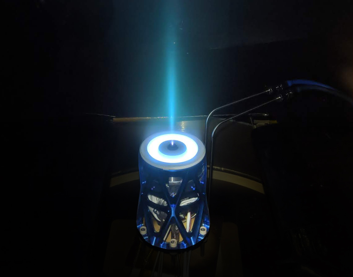 Apollo Fusion thruster firing